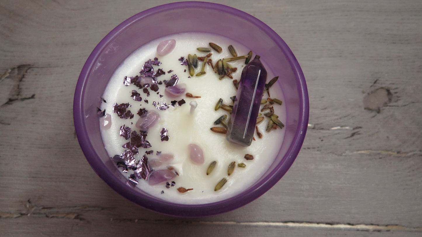 Lavender Essential Oil Candle