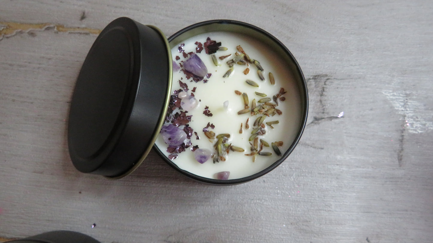 Lavender Essential Oil Candle